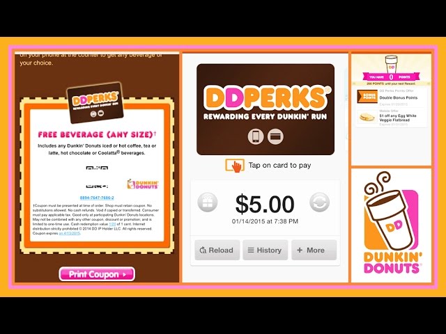 How to Get Dunkin Donuts Gift Card Codes