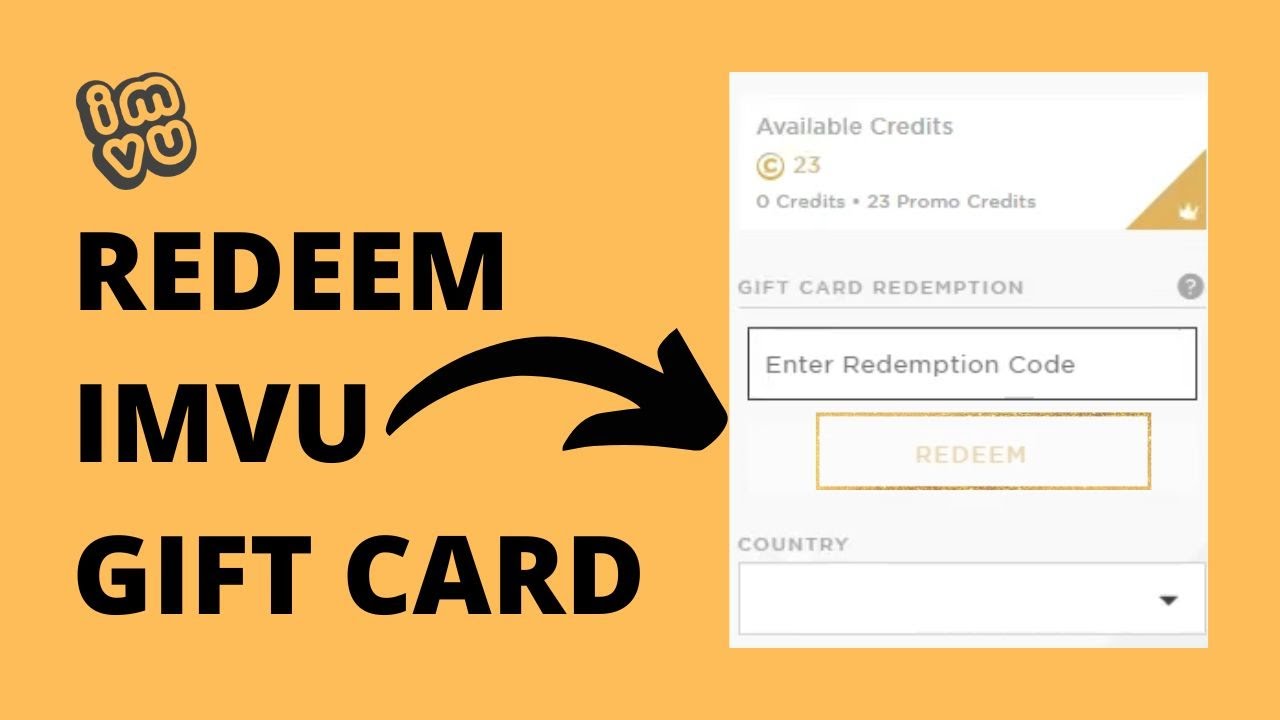 How to Get Imvu Gift Card Codes?