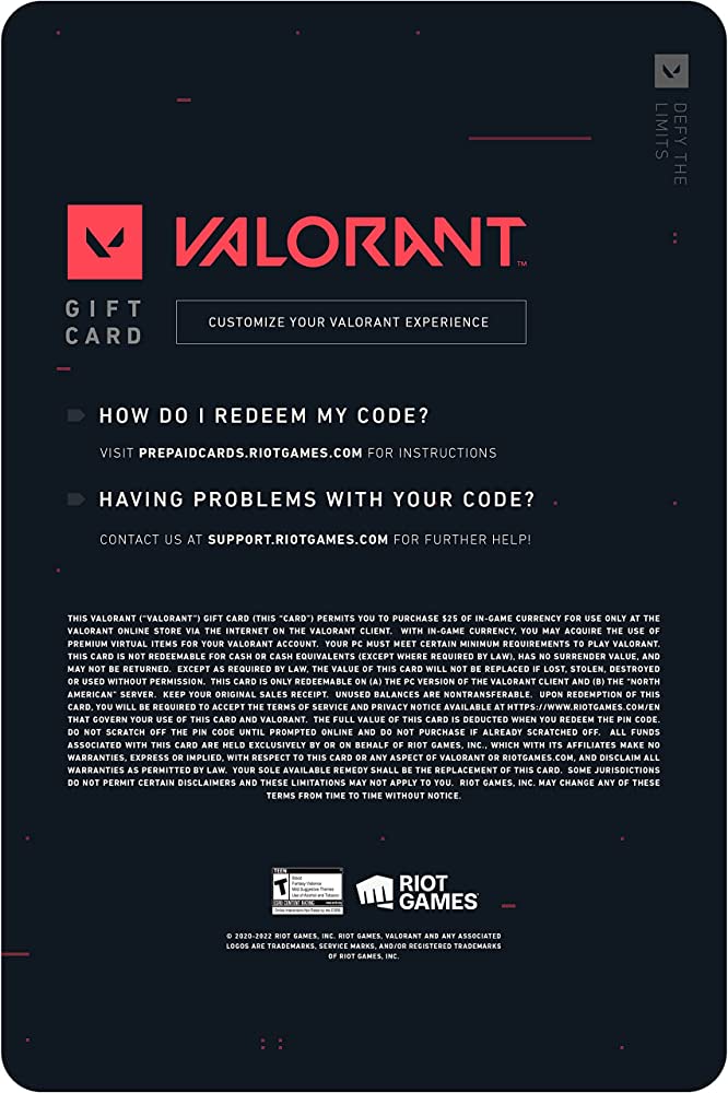 How to Get Valorant Gift Card Codes?