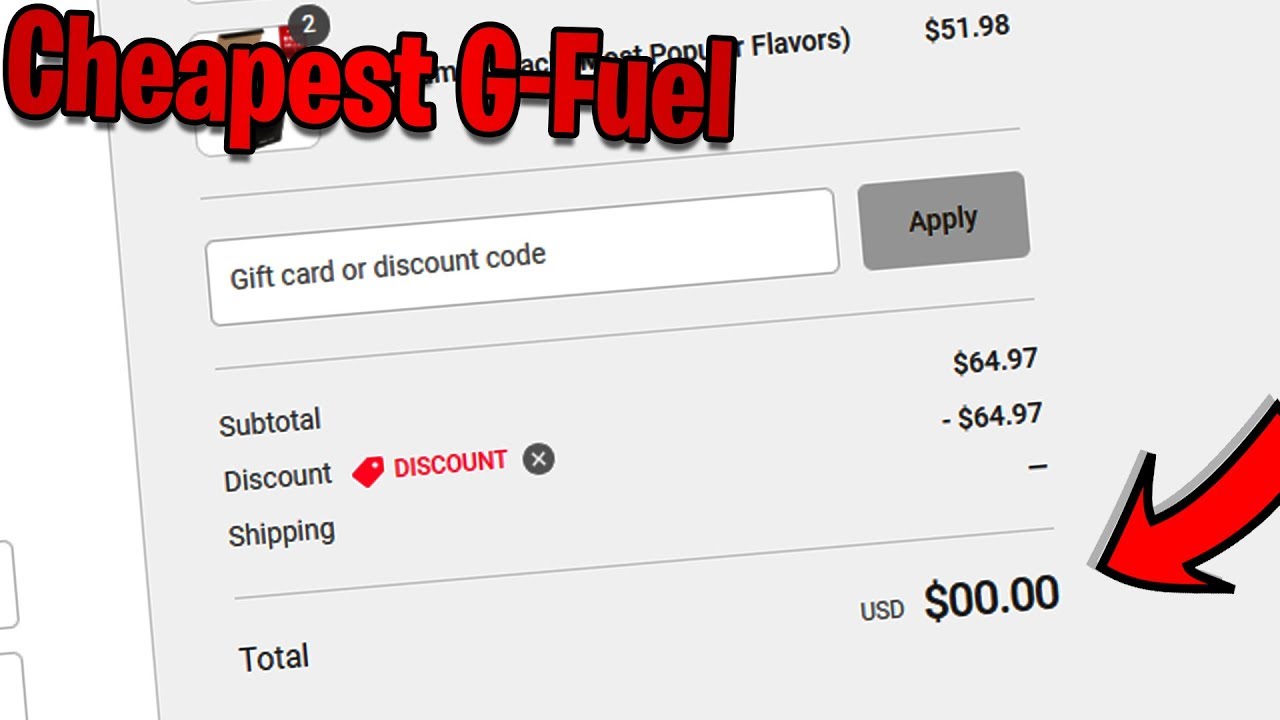 Where to Get Gfuel Gift Card Codes?