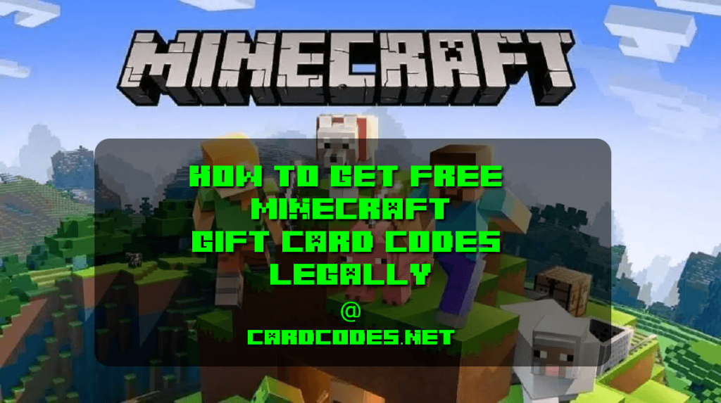 Get free Minecraft account upgrade gift codes no scam